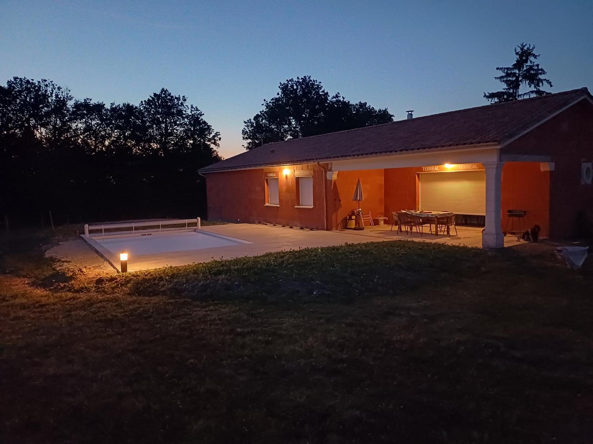 La Palombe Villa Chapdeuil Eksteriør bilde
